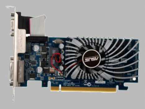 Видеокарта PCI-E Asus GeForce 210 1024MB 64bit DDR3 DVI DSub HDMI Low Profile