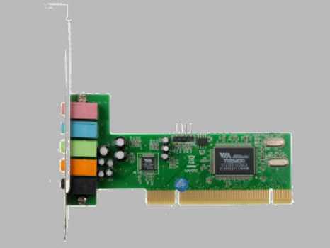 Звуковая карта C-Media 8738 (LX/MX) / VIA Tremor 81585 5.1-Channel PCI