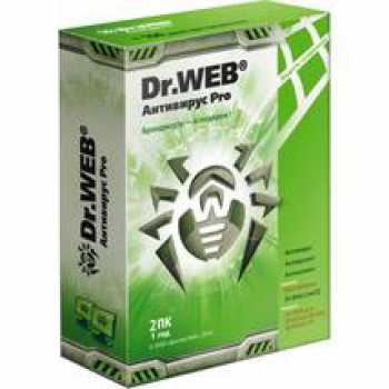 Dr. Web® для Windows PRO - на 1ПК, продление на 1год